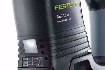 Oświetlenie LED młotowiertarce akumulatorowej Festool BHC 18-Basic